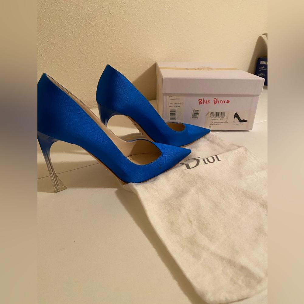 Dior satin upper with unique ombré heel - Picture 2 of 10